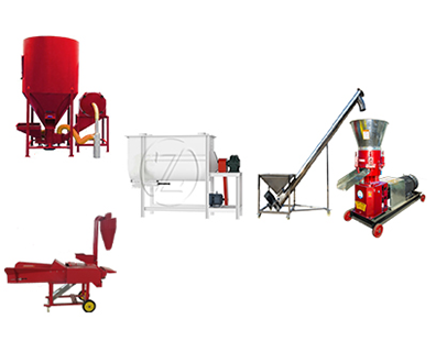 2T/H Feed Pellet Production Line