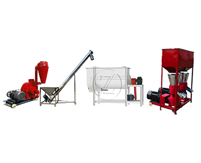 3T/H Feed Pellet Production Line
